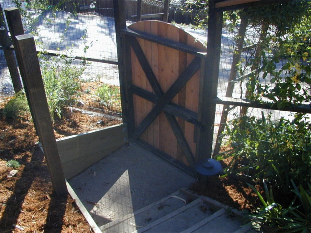 Practical Wooden Gate