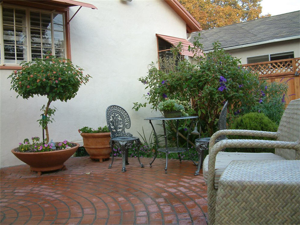 Brick Patio Detail