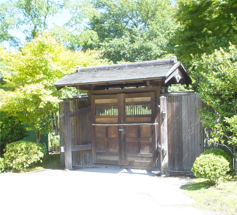 Samurai Summer Home Gate