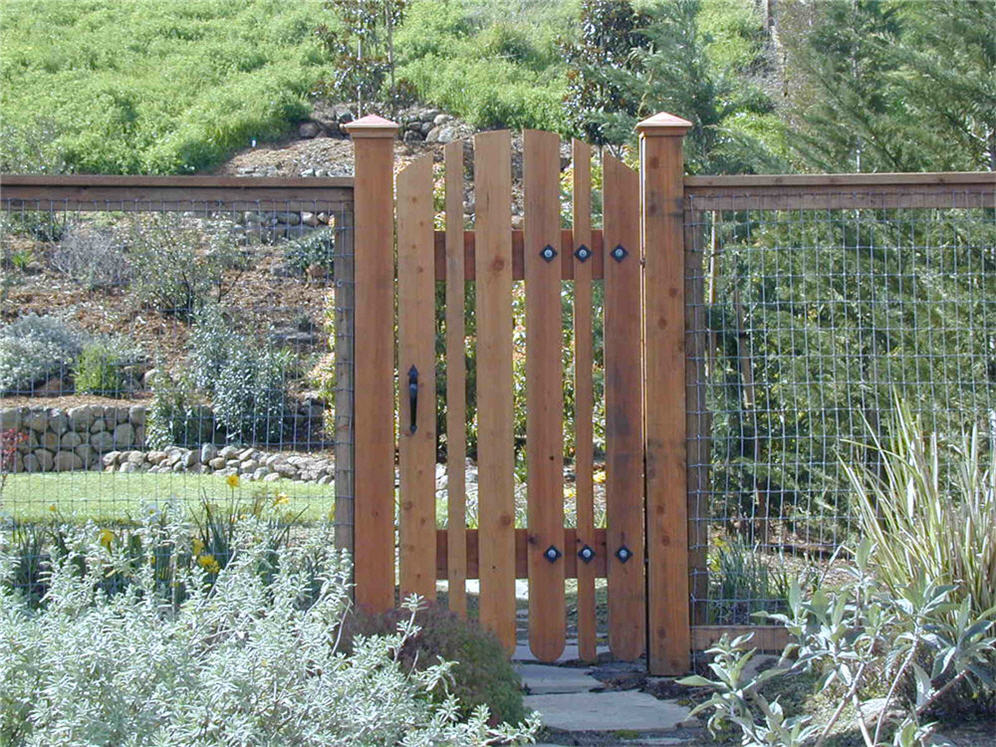 Wood Visibility Gate