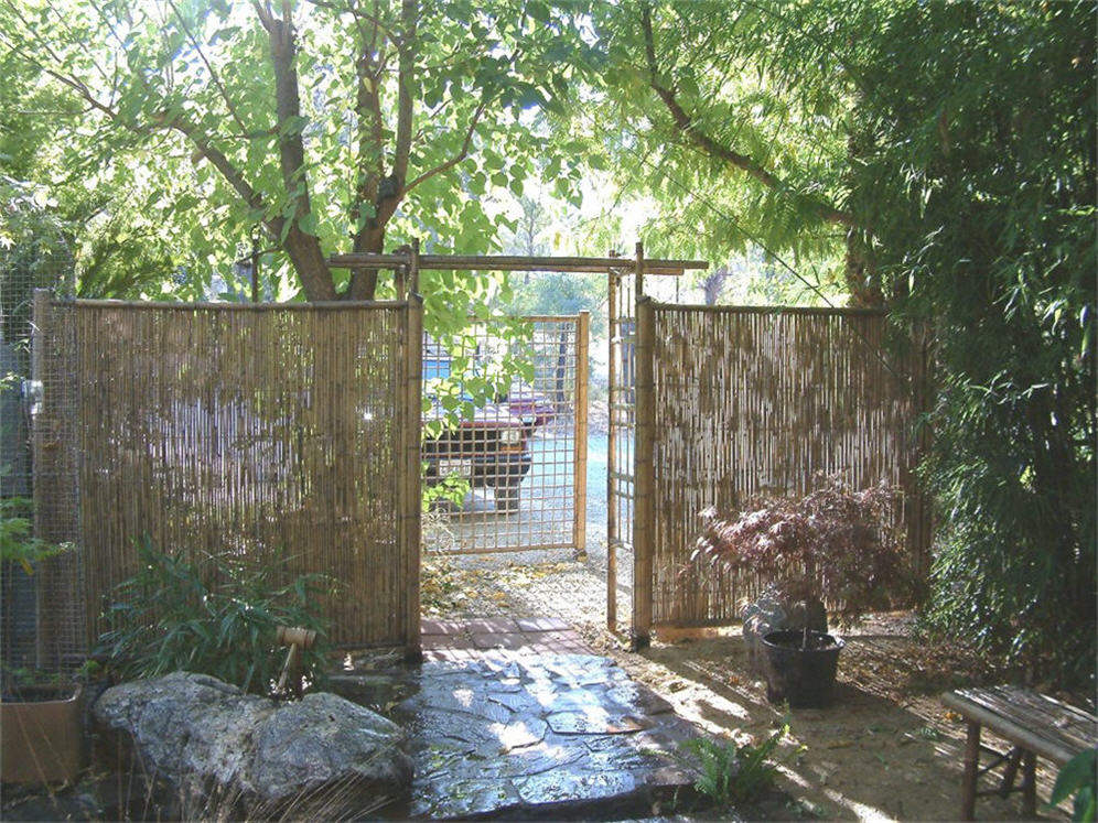 Bamboo Fence and Gate