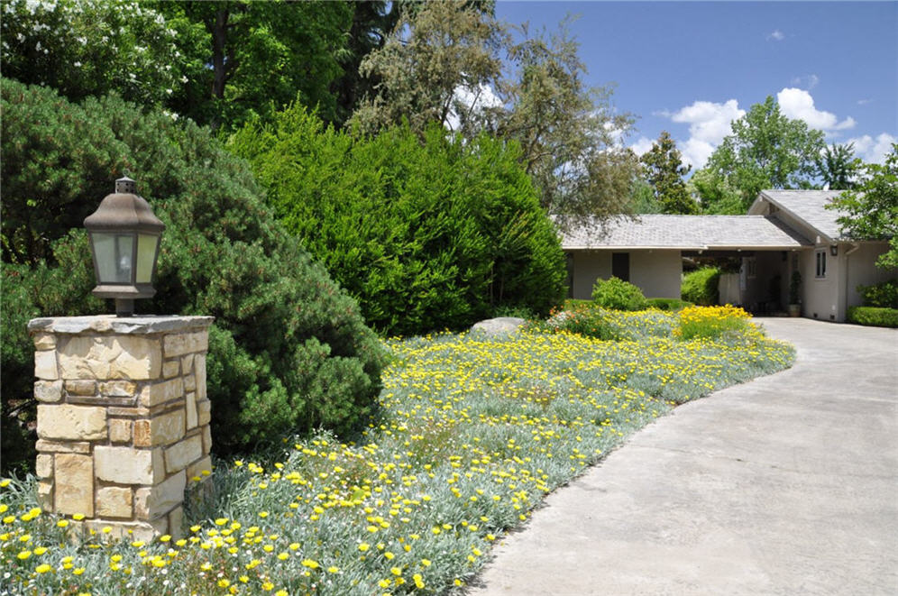 Two Sides Entry Gazania Lawn