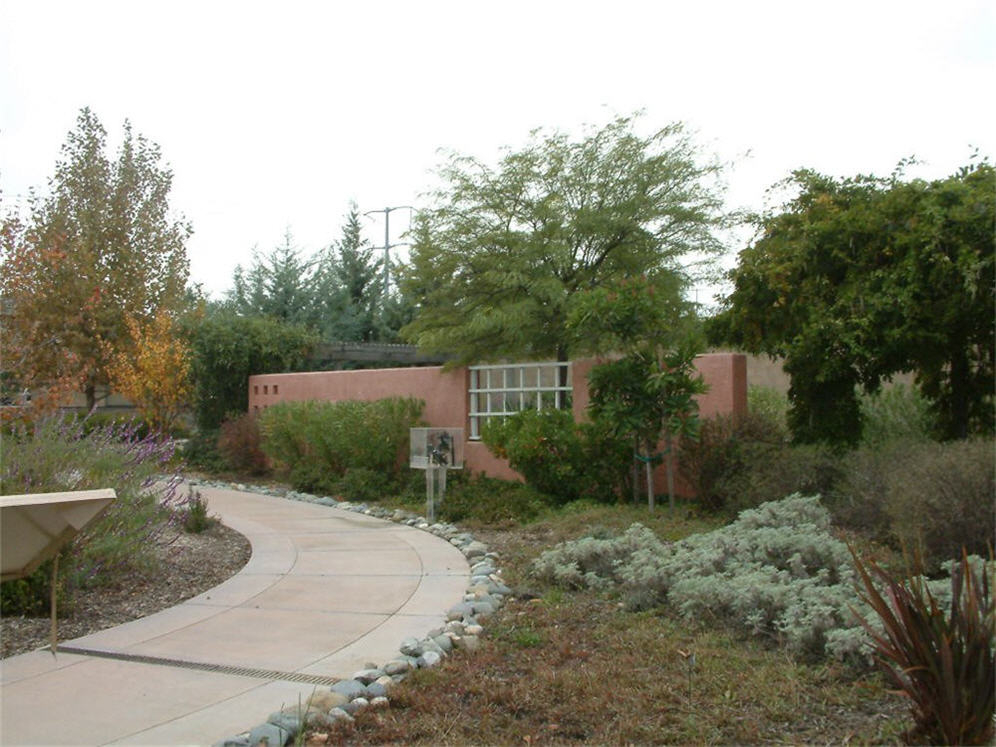Demo Garden Walk in Fall