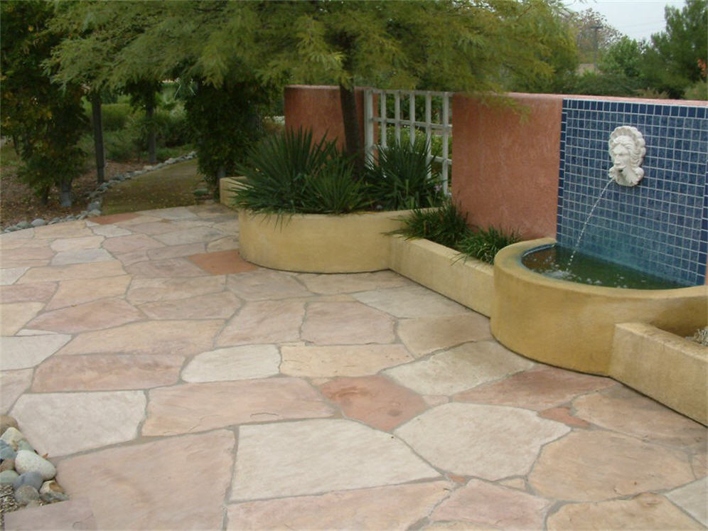 Flagstone Patio Example